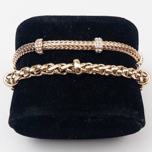Ralph Lauren Gold-Tone Bracelet Pair With Toggle Closures (Lot of 2)