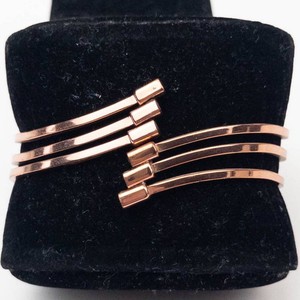 Vintage Renoir Copper Three-Band Bracelet