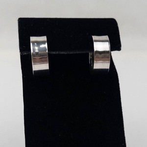Simple Sterling Silver Hoop Earrings