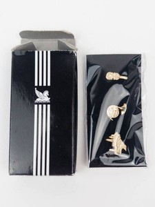 Gold-Tone Musical Instrument Lapel Pins - Violin, French Horn & Piano (Lot of 3)