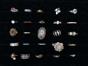 Assorted Fashion and Costume Rings - Mixed Styles (Lot of 25)