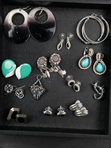 Mixed Vintage & Costume Earrings Lot