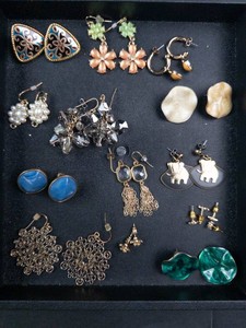 Mixed Vintage & Costume Earrings Lot