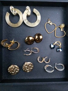 Mixed Vintage & Costume Earrings Lot