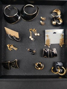 Mixed Vintage & Costume Earrings Lot