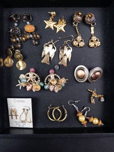 Mixed Vintage & Costume Earrings Lot