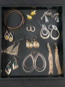Mixed Vintage & Costume Earrings Lot