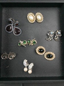 Mixed Vintage & Costume Earrings Lot