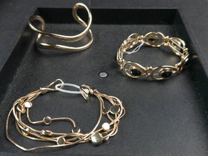 Gold-Tone Fashion Bracelet Collection - 3 Styles (Lot of 3)