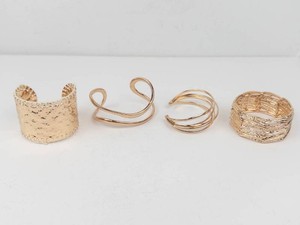 Old New Stock Gold Tone Bracelets & Bangles