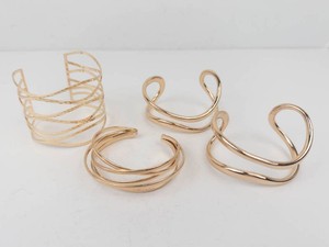 Old New Stock Gold Tone Bracelets & Bangles