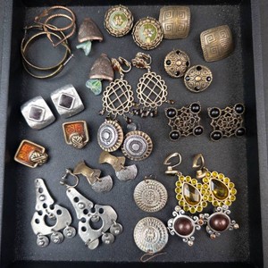 Assorted Statement Earrings - 15-Pair Mixed Lot
