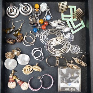 Mixed Vintage & Costume Earrings Lot