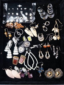 Assorted Costume Jewelry Earrings Mixed Lot