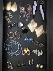 Mixed Vintage & Costume Earrings Lot