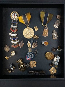 Vintage Military, Service & Novelty Pin Mixed Lot