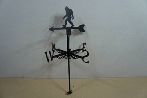 Laser Cut Metal Big Foot 17 Weather Vane