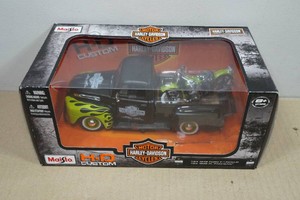 Maisto Harley Davidson 124 Scale Ford F150 Truck & Panhead Motorcycle Replica