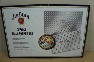 Jim Beam 3-Piece Grill Topper Set
