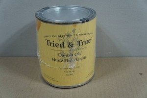 1 Quart Tried & True Danish Oil Polymerized Linseed Oil