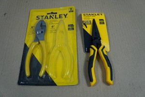 Stanley 6 Slip Joint & Long Nose Pliers