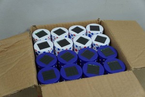 24-Pack Patriotic Solar Yard Lights
