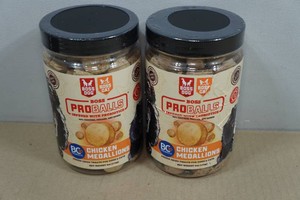 2 Boss Dog Pro Balls Chicken Meatballs Dog Treats
