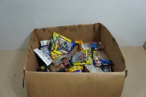 Assorted Toys - Action Figures, Cars, Tractors