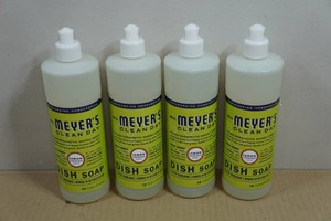 4 Mrs. Meyers Lemon Verbena Dish Soap