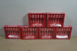 6 12-Packs of Peppermint Candy Canes