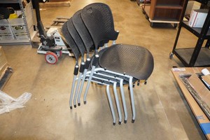 Set of Four Office Chairs