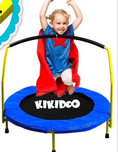 36 Kids Trampoline with Safety Handlebar $59.99 Retail - Brand New