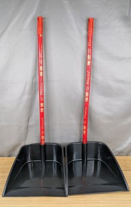 Long Handled 27 Heavy-Duty Plastic Dustpans 2-Pack $33.99 Retail - Brand New