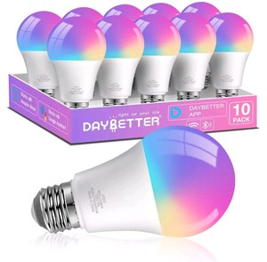 DAYBETTER Smart A19 LED Bulbs 10-Pack $32.99 Retail - Brand New