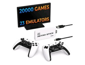 2.4G Wireless 4K Ultra HD Retro Game Stick $45.00 Retail - Brand New