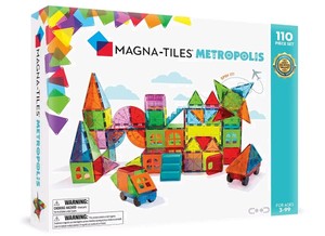 MAGNA-TILES Metropolis 110-Piece Construction Set $129.99 Retail - Brand New
