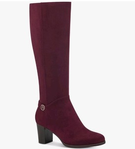 Giani Bernini Adonnys Purple Faux Suede Boots Size 7 $58.99 Retail - Brand New