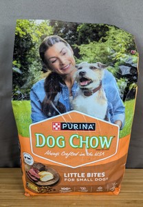 Purina Dog Chow Little Bites for Small Dogs 4lb Bag - Brand New