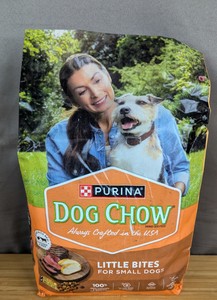 Purina Dog Chow Little Bites for Small Dogs 4lb Bag - Brand New