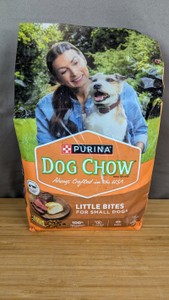 Purina Dog Chow Little Bites for Small Dogs 4lb Bag - Brand New