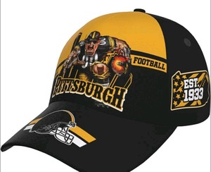 Pittsburgh Steelers American Football Graphic 2pk Hat - Brand New