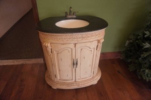 Vintage Antique Bathroom Sink Vanity