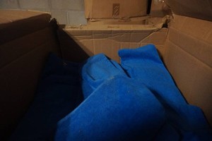Case Pack of 50 Golf Bag Towels Blue