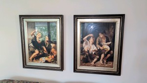 vintage wall hangings feeding the poor