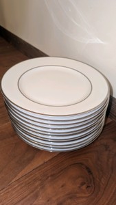 10 strawberry Street set of China plates made Bangladesh