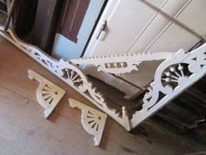 Vintage Decorative wood outdoor trim work