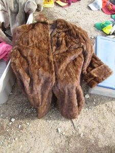 Vintage womens mink coat