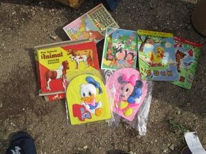 Vintage childrens games and puzzles
