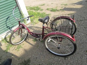 Schwinn Meridian sun Cruiser tricycle with rear basket
