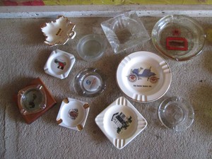 Vintage ashtray variety